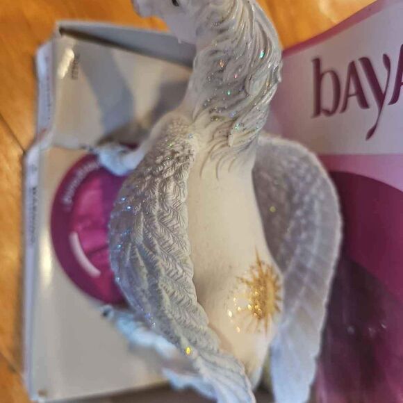 Schleich Fantasy Figure Bayala Pegasus Stehend Glitter Version Retired Rare Box - Picture 5 of 7